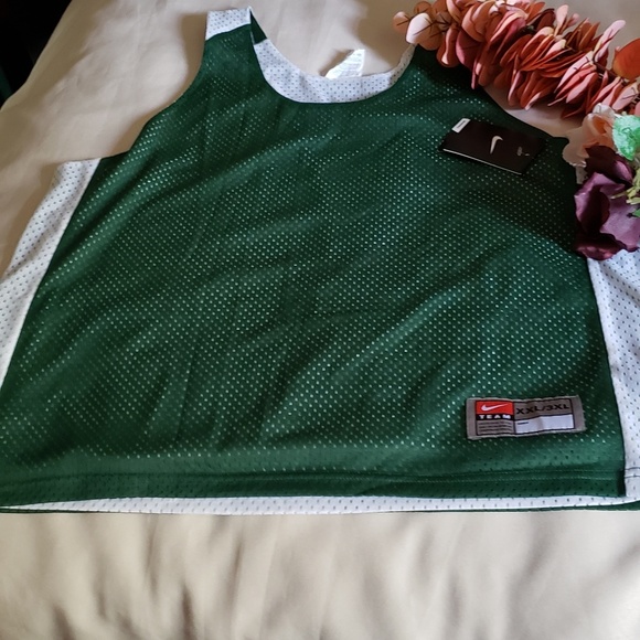 nike women's green tank top basketball NWT sz xxl - Picture 4 of 8